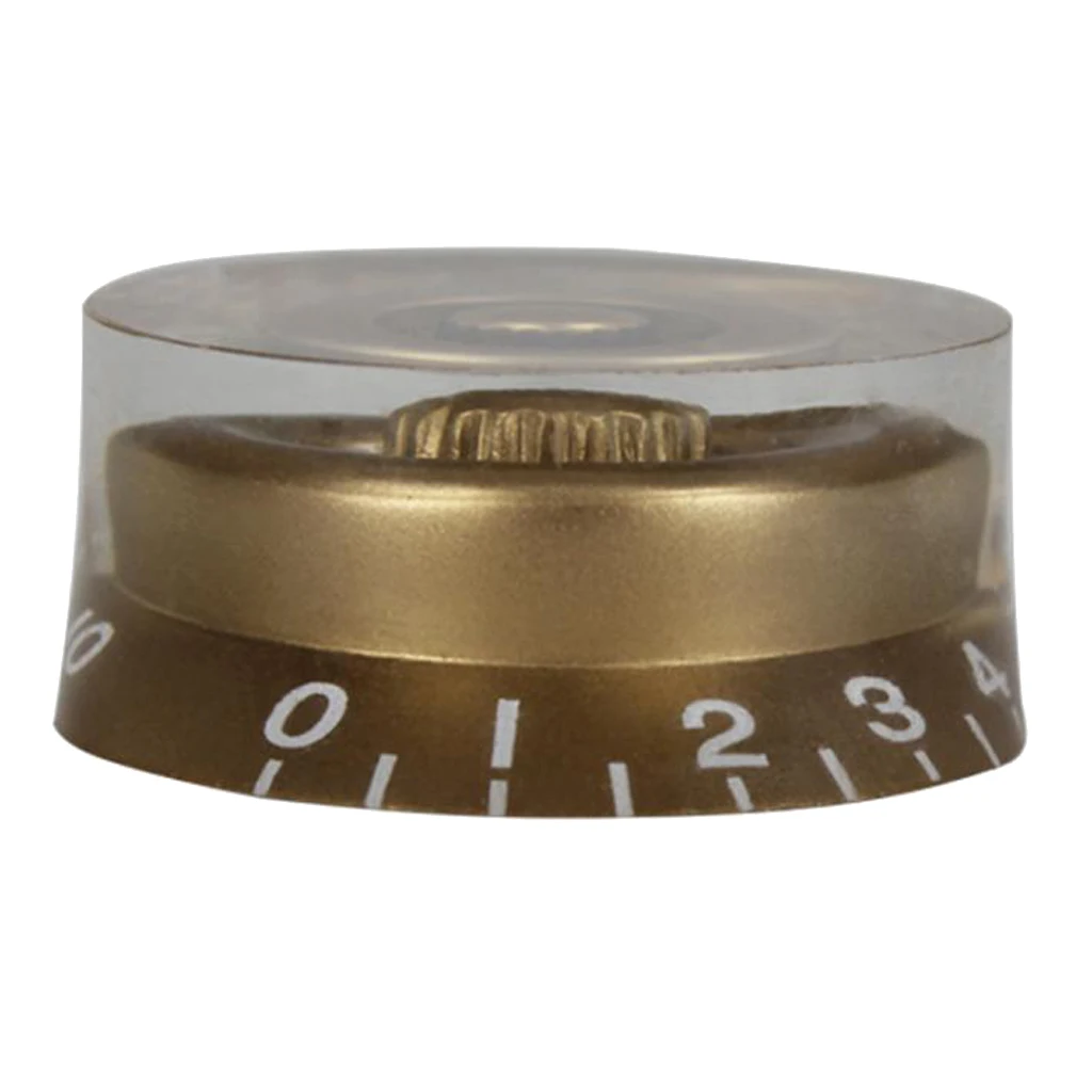 1 шт. розовое золото электрическая гитара регулятор громкости кнопка