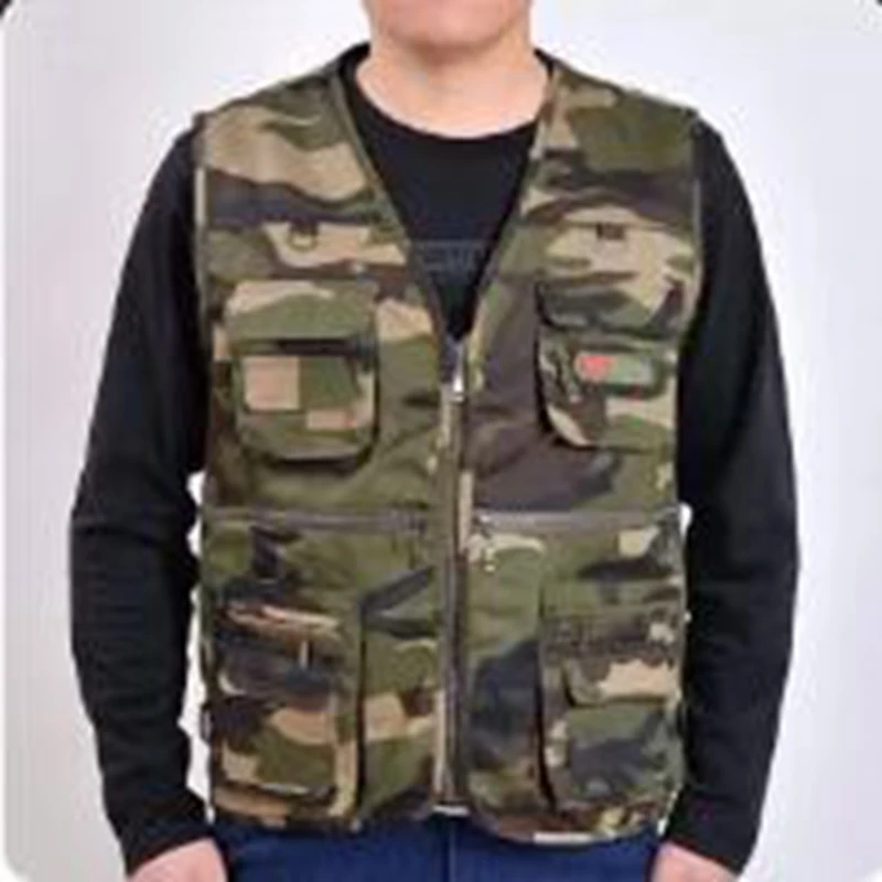 

Men Fishing Vests Quick Dry Multi Pocket Mesh Jackets Photography Outdoor Hunting Sport Hiking Vest Fish Waistcoat
