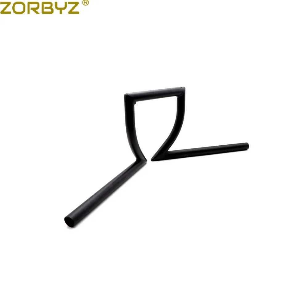 ZORBYZ " 25 мм мотоциклетные металлические черные/хромированные рукоятки Z для Harley Chopper Bobber на заказ