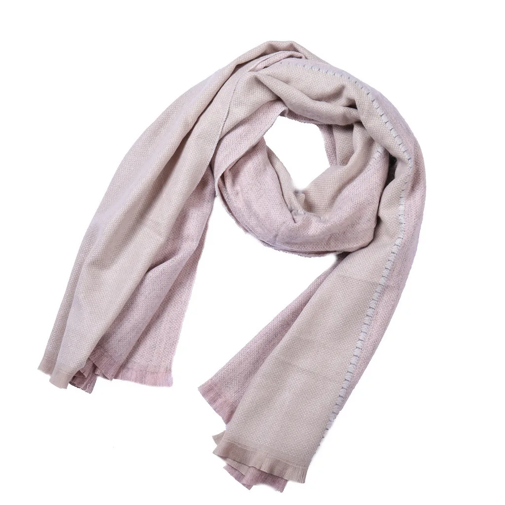 2019 дизайнерский зимний женский стандартный теплый кашемировый шарф шаль