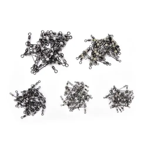 Тройной светящийся Т-образный рыболовный вертлюг с перекрестной линией 20