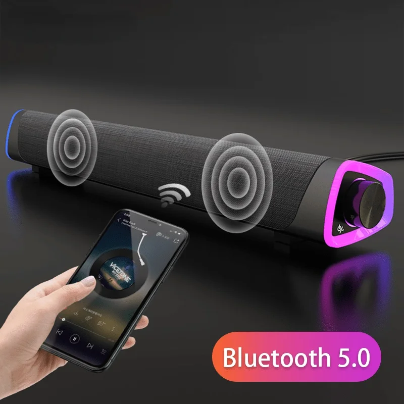 

Soundbar For TV Bluetooth Speaker Wired Computer Speakers Barra De Sonido Para Subwoofer Sound bar PC Home Theater Sound System