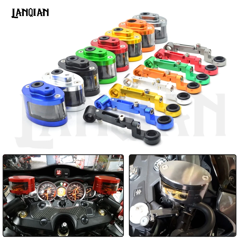 Для honda Yamaha Kawasaki KTM мотоцикла Тормозная жидкость резервуар сцепления бак масляный жидкости чашки GSXR600 MSX125 TMAX 500 z750 z900 Z1000