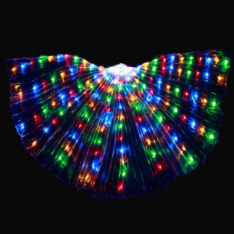 

Newly Dance LED Wings Light Up Halloween Costumes Stage Performance Clothing for Adult TE889