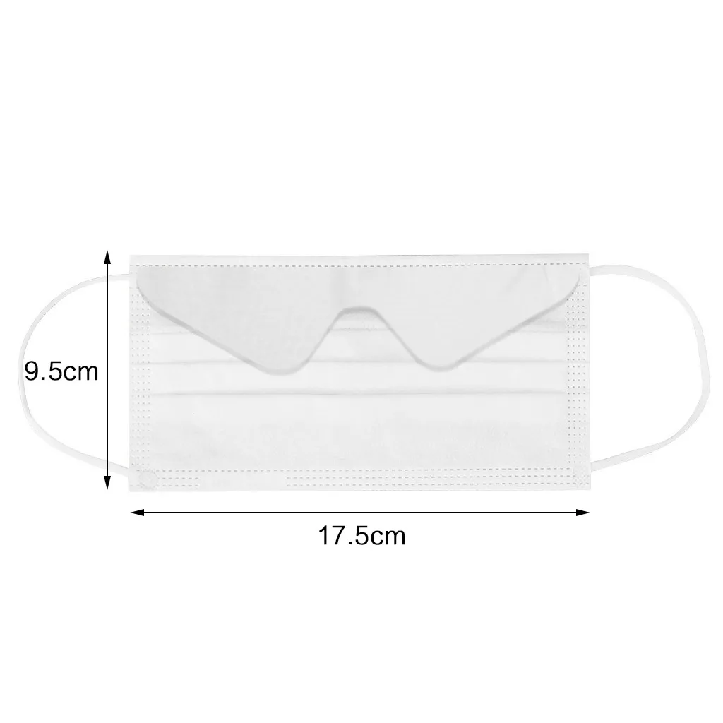 

Disposable Face Masks 3-Ply Disposable Face Mask Outdoor Cycling Riding Facemask washable and reusable fashion