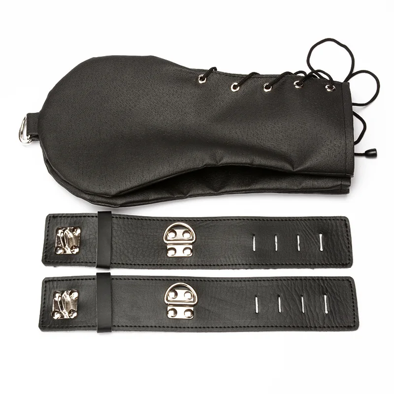 Наручники для секс игрушек женщин и мужчин из искусственной кожи наручники