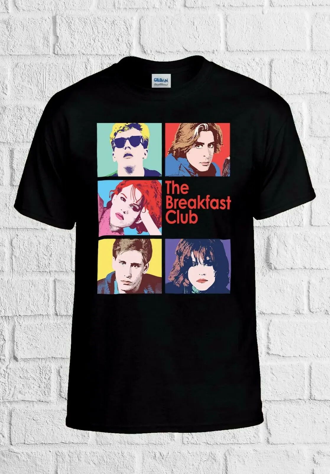 Футболка унисекс из фильма Завтрак Клуб комедия 80 х годов для мужчин и женщин