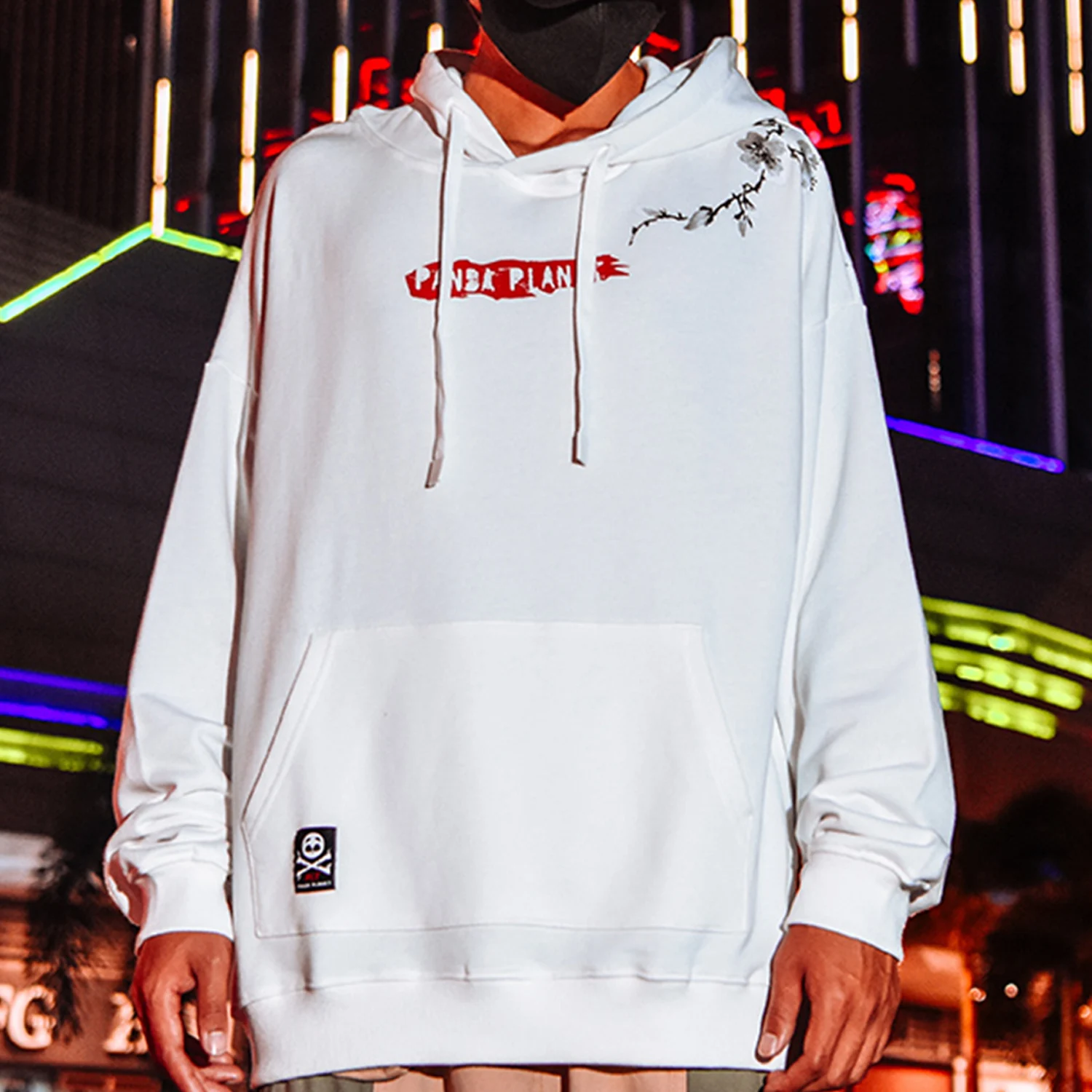 Aelfric Eden Angry Panda толстовки с цветочным принтом мужские модные уличные пуловеры хип