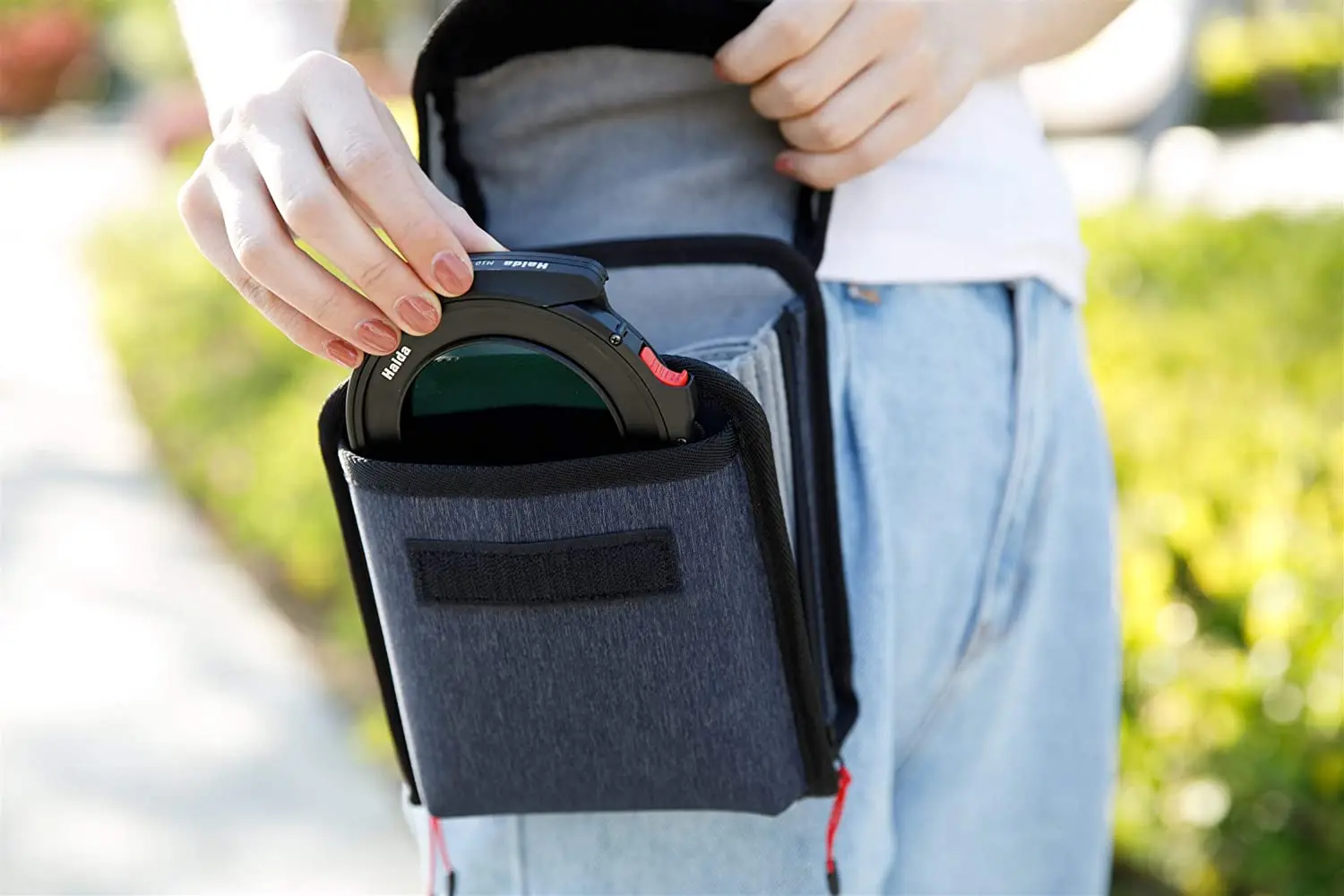 Чехол для фильтра объектива камеры M10 системы 100 мм Вмещает 8 фильтров и 1