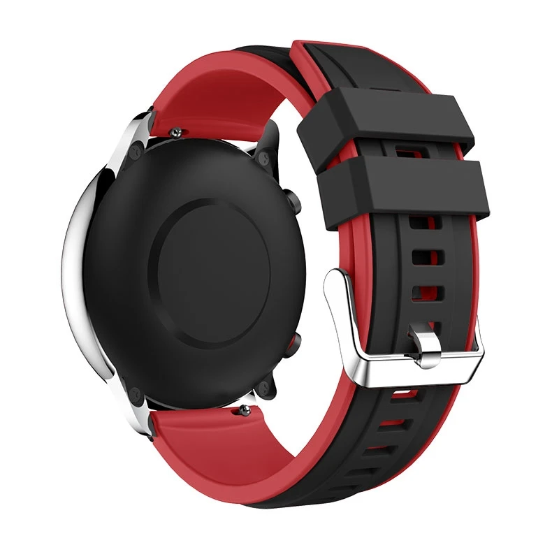 Ремешок силиконовый для Samsung Galaxy watch 46 мм/Gear S3 Classic Frontier / Gear 2 R380 /Gear2 Neo R381 22