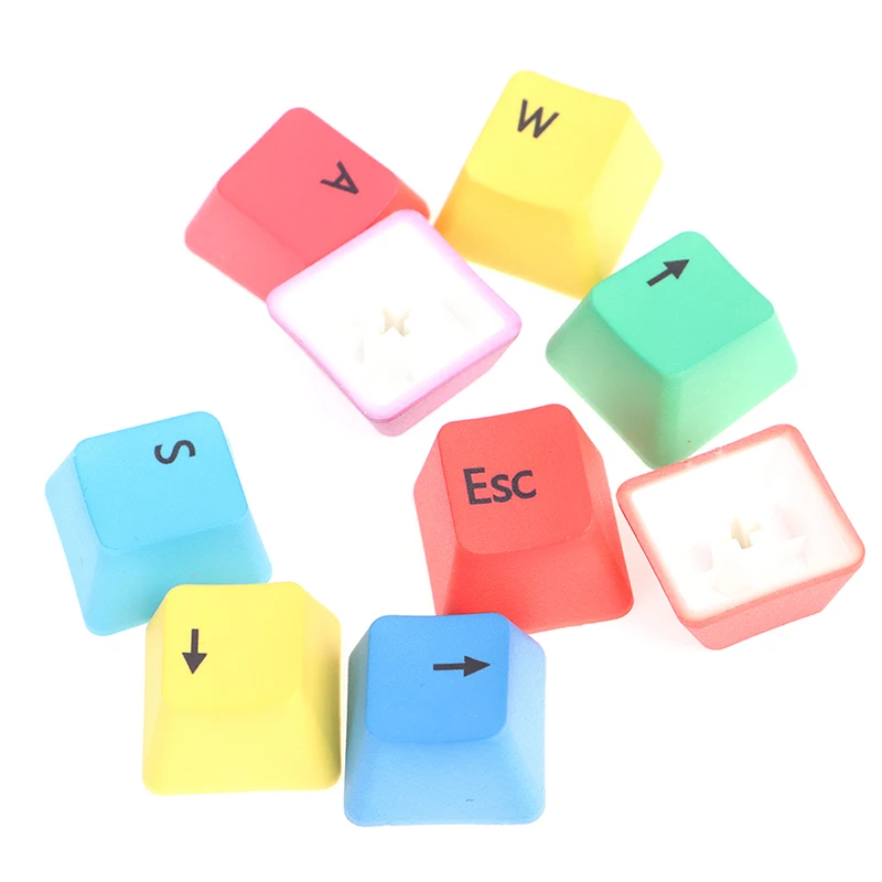 Механическая клавиатура с 9 клавишами Keycap WASD колпачки для клавиш OEM профиль PBT RGBY