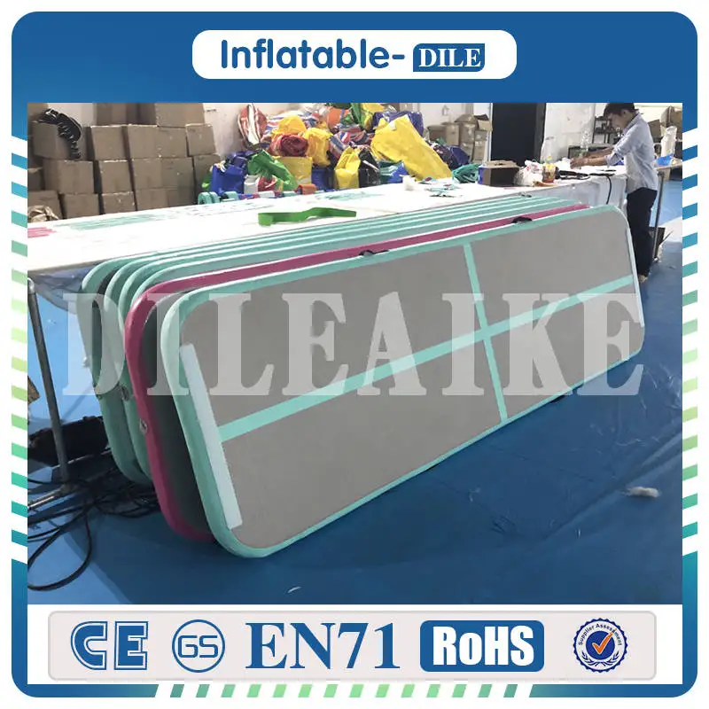 Бесплатная доставка 3 м надувной воздушный трек коврик для пола водный батут с