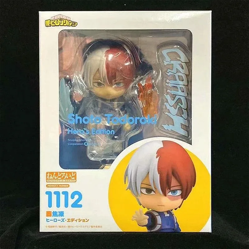 

My Hero Academia 1112 Todoroki Shoto Hero's Edition PVC Action Figure Doll Q Version Model Toy