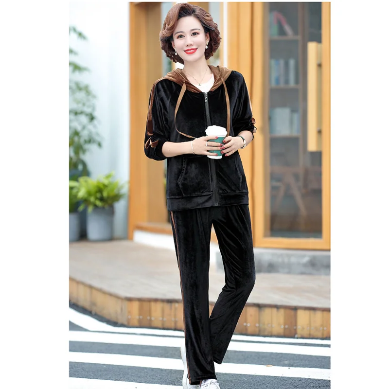 

Women's color contrast hat leisure sports suit 2-piece running sportswear indoor fitness purple sports elastic sports pants