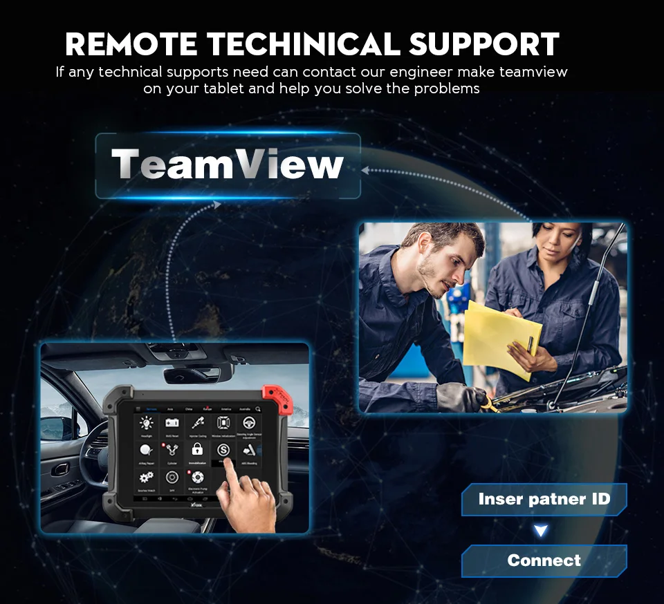 Инструмент Диагностический XTOOL PS90 PRO для тяжелых полнофункциональных систем OBD2