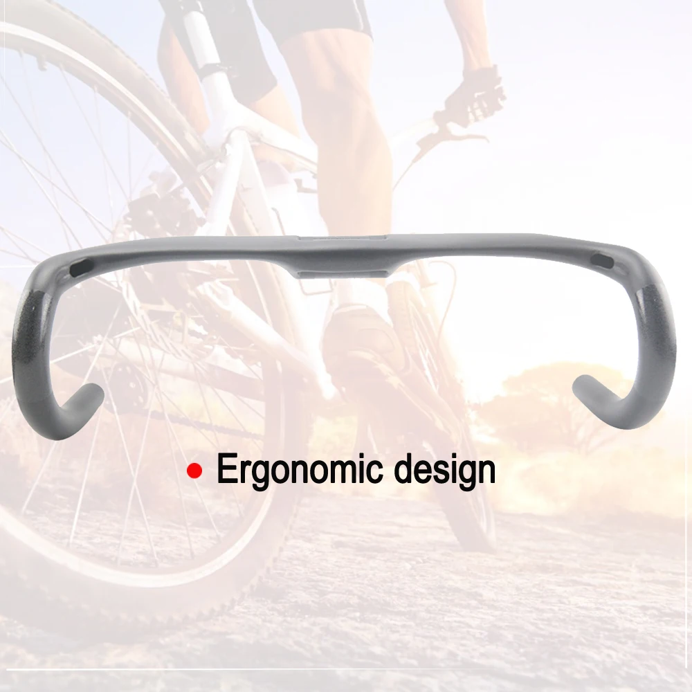 Руль велосипеда AERONOVA UD матовый руль углеродное волокно дорожный углеродный |