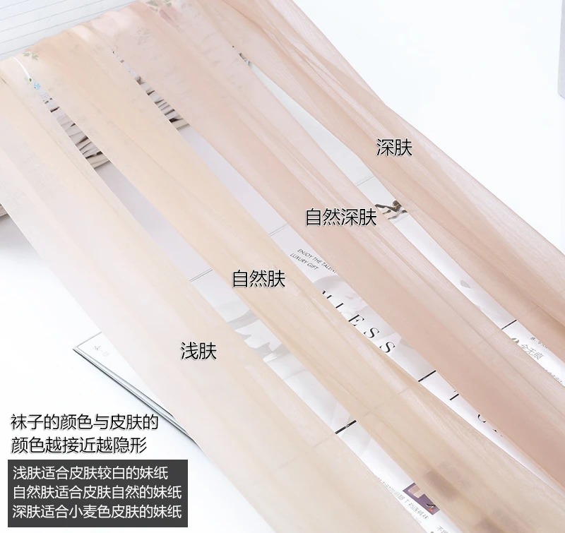 Прочные 10D колготки телесного цвета летние ультратонкие женские с защитой от