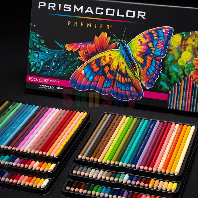Оригинальный карандаш для рисования Prismacolor Premier 72 150 цветов масляный 4 0 мм с мягким