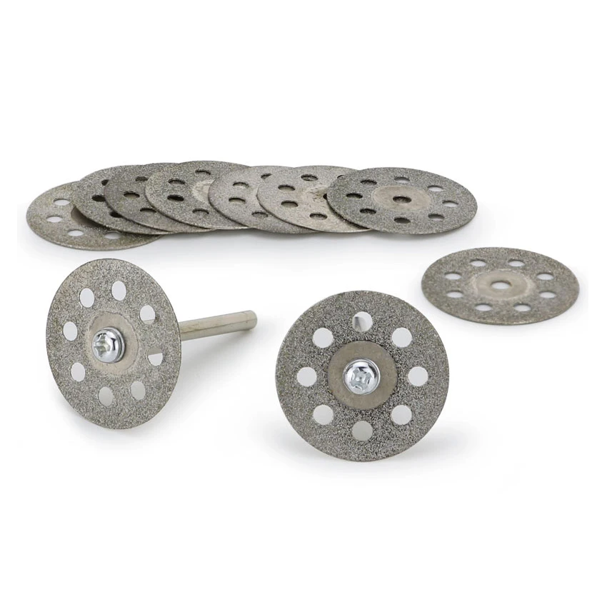 10 шт. алмазный шлифовальный круг пила Циркулярный режущий диск для вращающегося