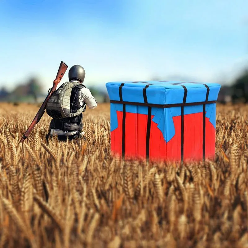 PUBG Airdrop коробка для хранения с деревянным каркасом Одежда Организатор разное Корзиночка для закусок для хранения