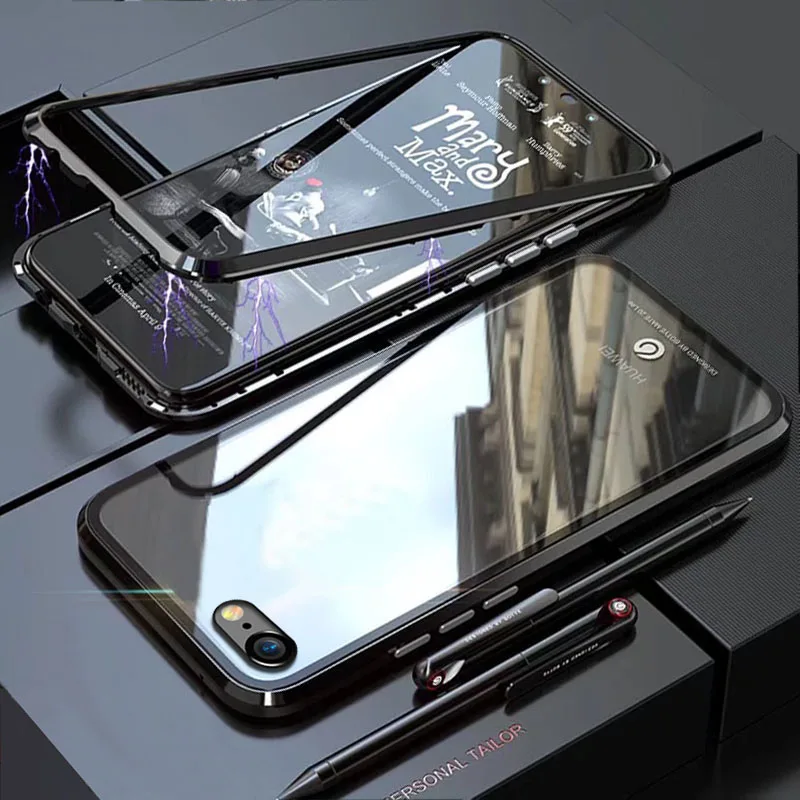 YonLinTan i Coque чехол для apple Iphone 6 6s iphone6 plus Металлическая магнитная рамка Адсорбция