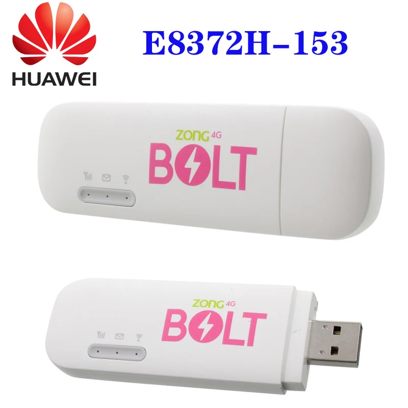Unlocked New Huawei E8372 E8372h-153 with Antenna 4G LTE 150Mbps WiFi Modem 4G USB Modem Dongle 4G Carfi Modem