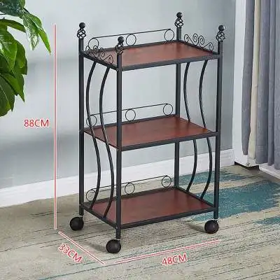 

Breaking retro new car hairdressing three-tier beauty salon haircut hair salon hand push tool cart stroller