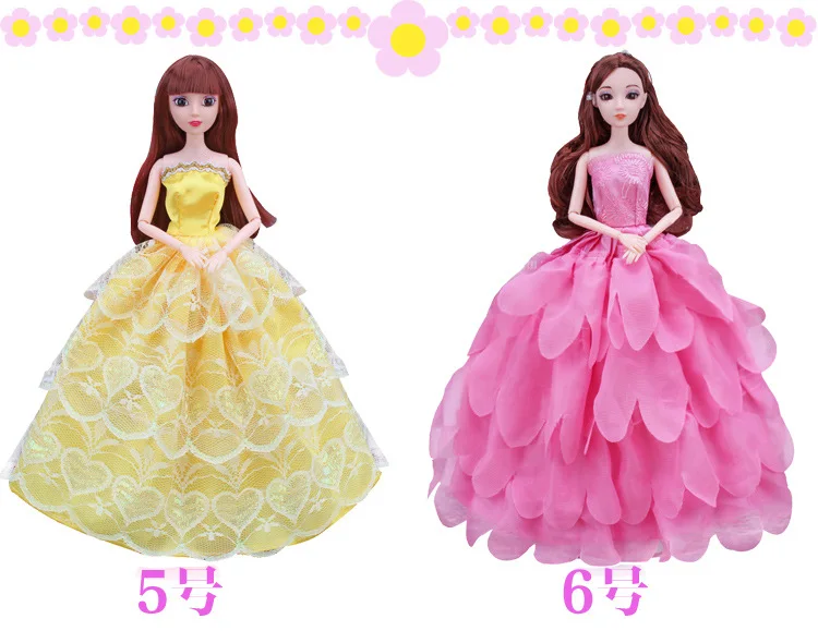 Кукла Одежда Аксессуары для детской куклы 30 см Bjd Кукла одежда свадебное платье ручной работы Принцесса Вечерние платья юбка подарки для девочки DIY игрушка носки для девочек гольфы для девочек куклы лол мешок для об