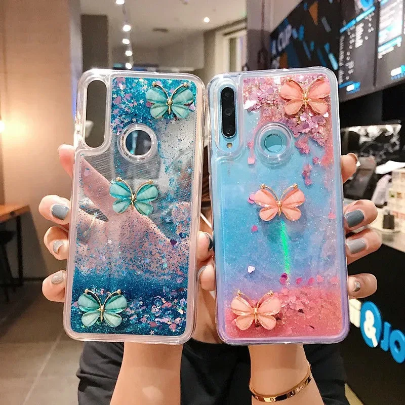 Чехол с жидким блеском морской звезды для Samsung Galaxy J8 J6 J4 Plus A6 A8 A7 A9 2018 J730 A3 A5 2016 J3 2017