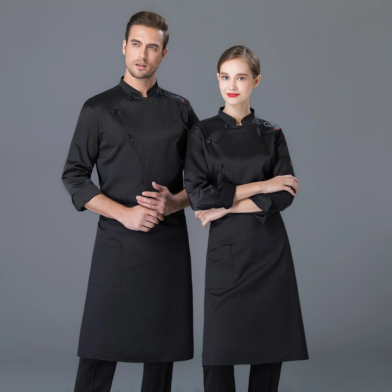 Унисекс мастер куртка шеф-повара гостиницы униформа для ресторана обслуживание
