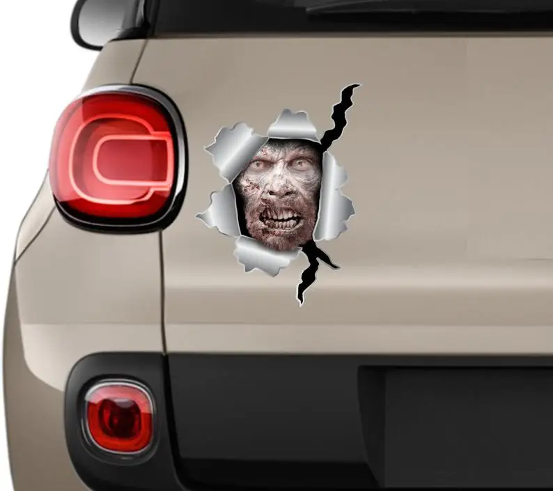

Car sticker Zombie sticker Car sticker Zombie decal Deco sticker Cut stickers Death sticker Zombie car Sticker pack Handmade