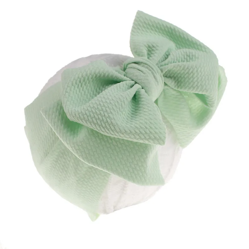 Повязка на голову для маленьких девочек повязка новорожденных с бантом тюрбан