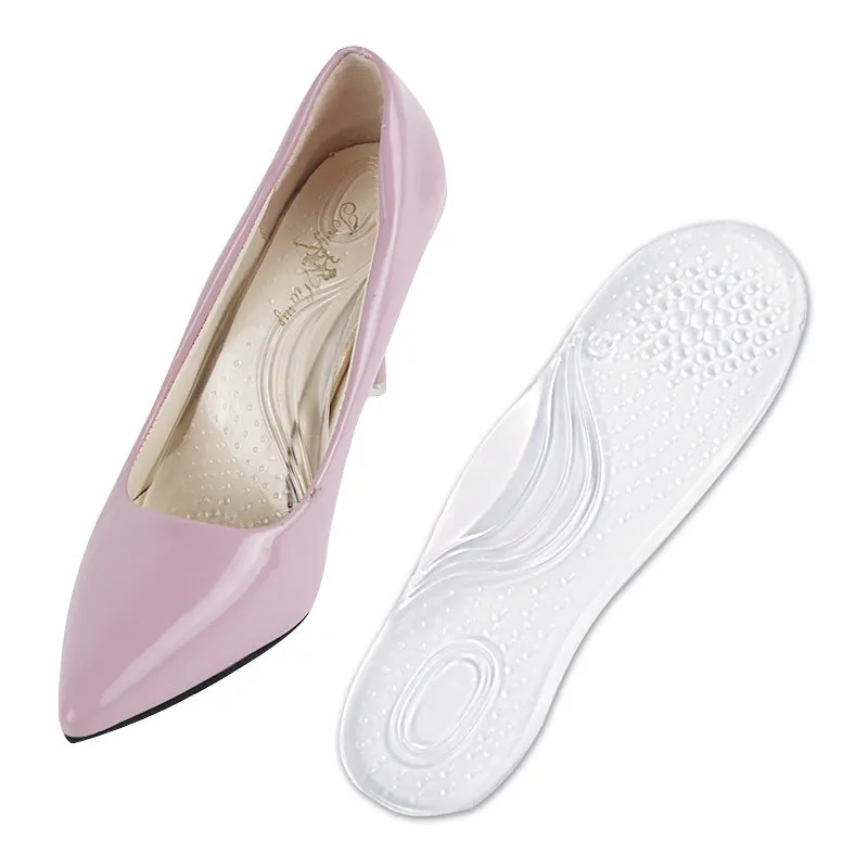 

Newly 1 Pair Silicone Insole Pad Arch Support Self-Adhesive High Heel Insole Gel Pads m99