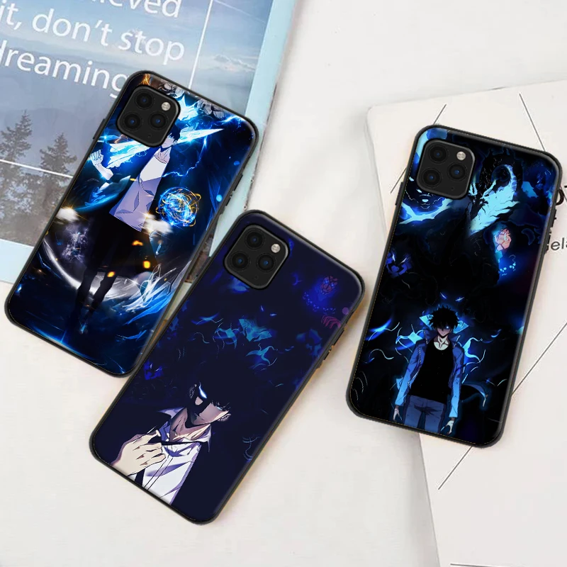 

Solo Leveling Phone Case For iPhone 6 6S 7 8 Plus 11 12 13 Pro XS MAX 12 Mini X XR SE 2020 Funda Coque Carcasa Cases Back Cover