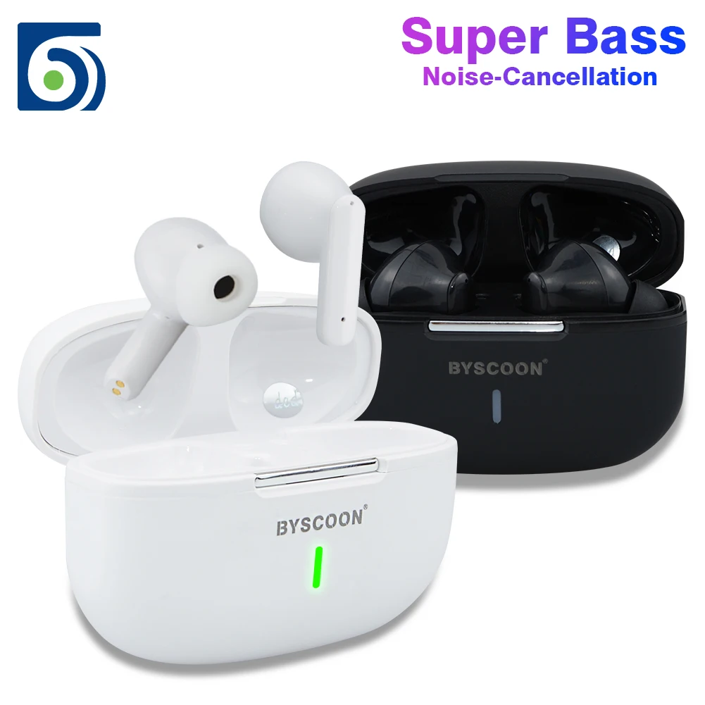 TWS 5.1 Bluetooth Wireless Earphone HIFI Music Headset Earbuds Type C Noise Reduction Headphones For OPPO Reno 5 Iphone |