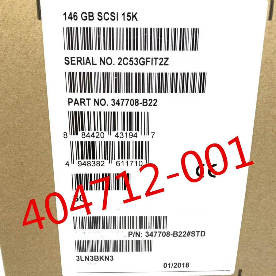 100% новый в коробке 1 год гарантии BF1468A4CC 360209-011 404712-001 146 8G 15K 80pin требуется больше