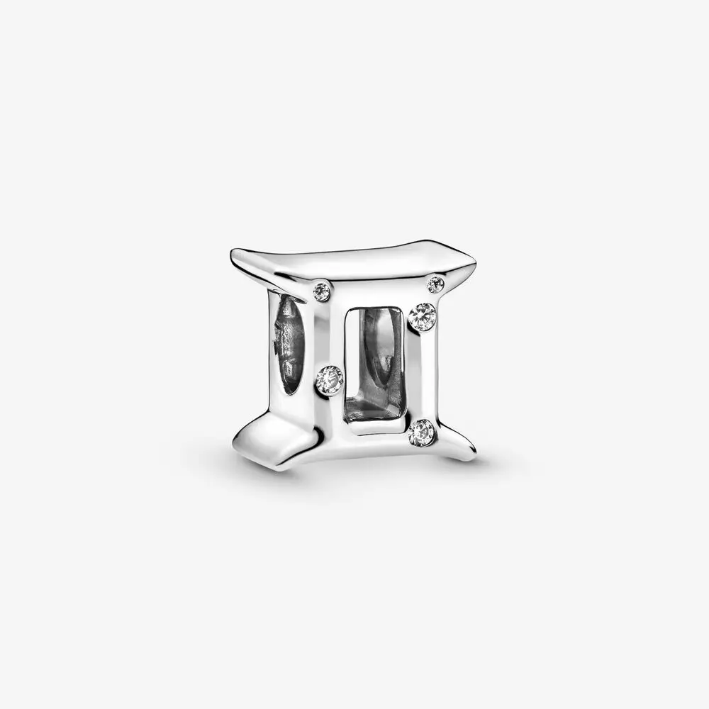 

Горячая Распродажа, 100% оригинальные модные женские браслеты Pandora со сверкающими драгоценными камнями и знаками Зодиака
