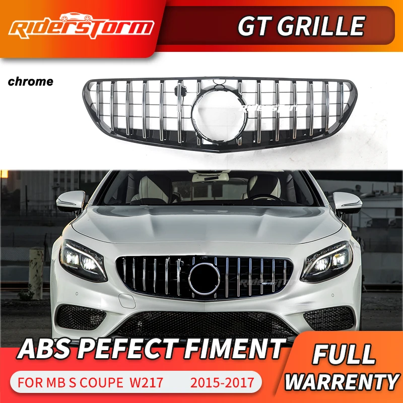 GT Style решетка подходит для s coupe 63 a-mg C217 s63 Автоматическая Передняя Вертикальная