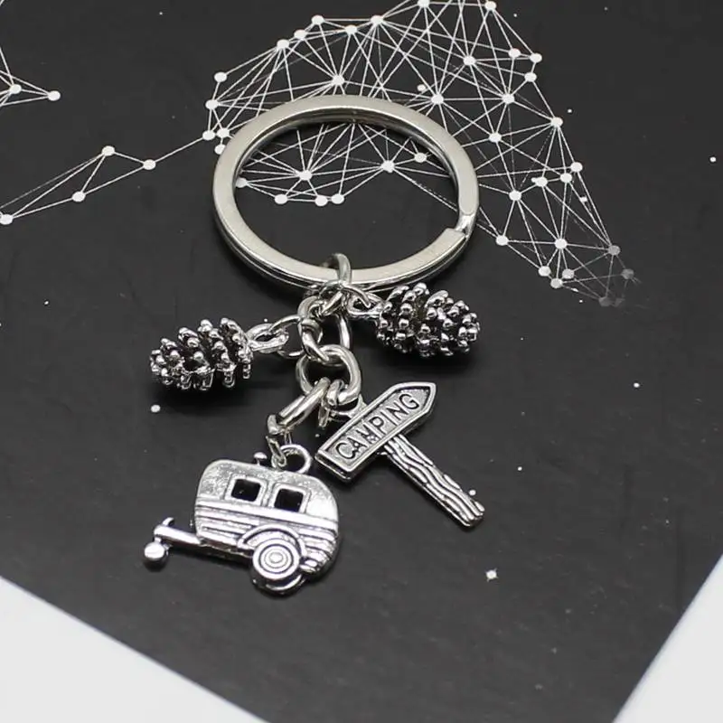 Винтажный брелок подвеска Фотофон дорожный трейлер знак природный кемпинг