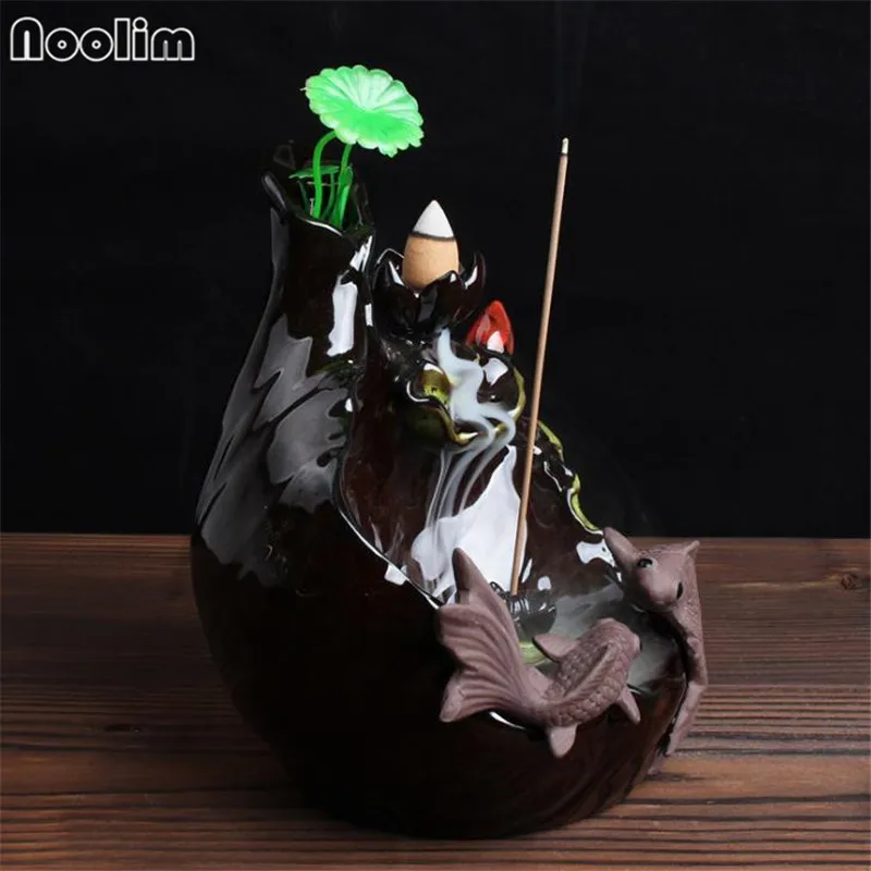 Новинка керамический Лотос для благовоний курильница пруда держатель Рожков