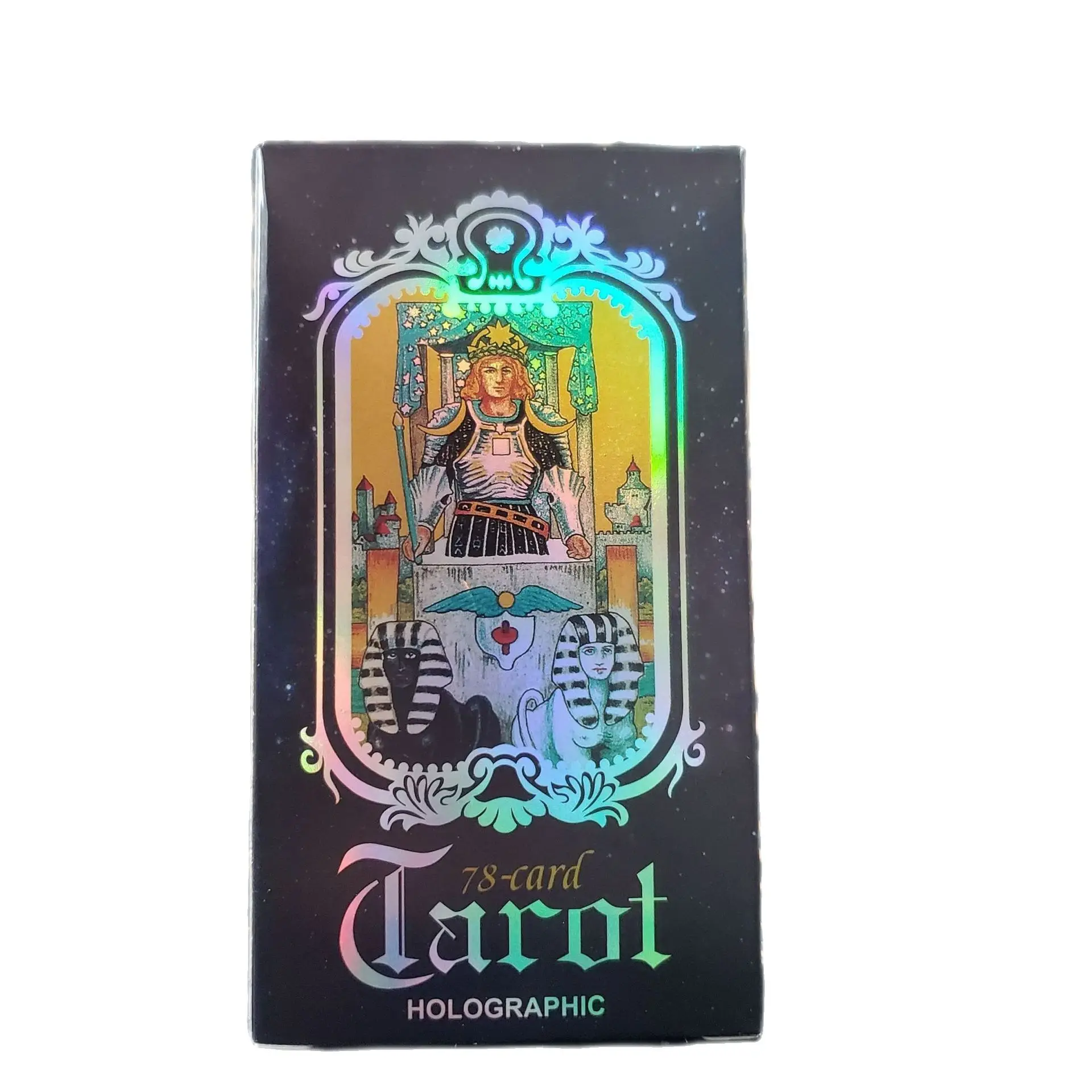 

Hot-Selling High-Definition Tarot Card Factory Made High-Quality Full English Party Divination Game -A-wait Flash Card Tarot