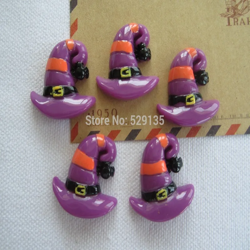 Шляпа ведьмы с привидениями для вечеринки на Хэллоуин центра банта волос сделай