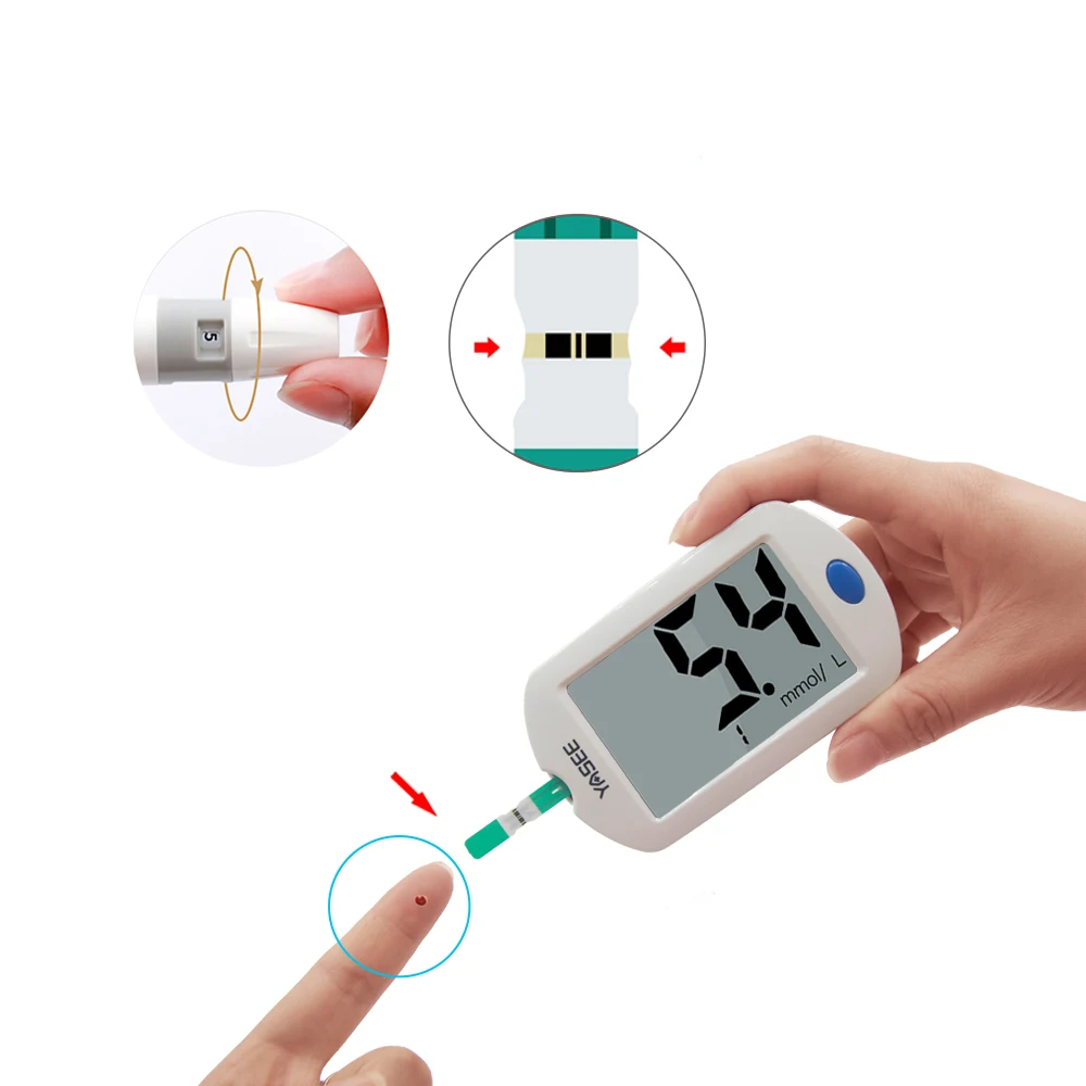 Иасээ глюкометр для измерения уровня сахара в комплект глюкометра диабет Тесты er