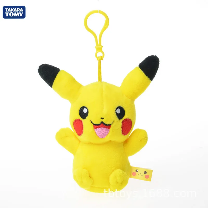 

13 см Takara Tomy Pikachu плюшевая игрушка кукла кулон кукла Покемон украшение кулон Детские игрушки Фигурки покемонов
