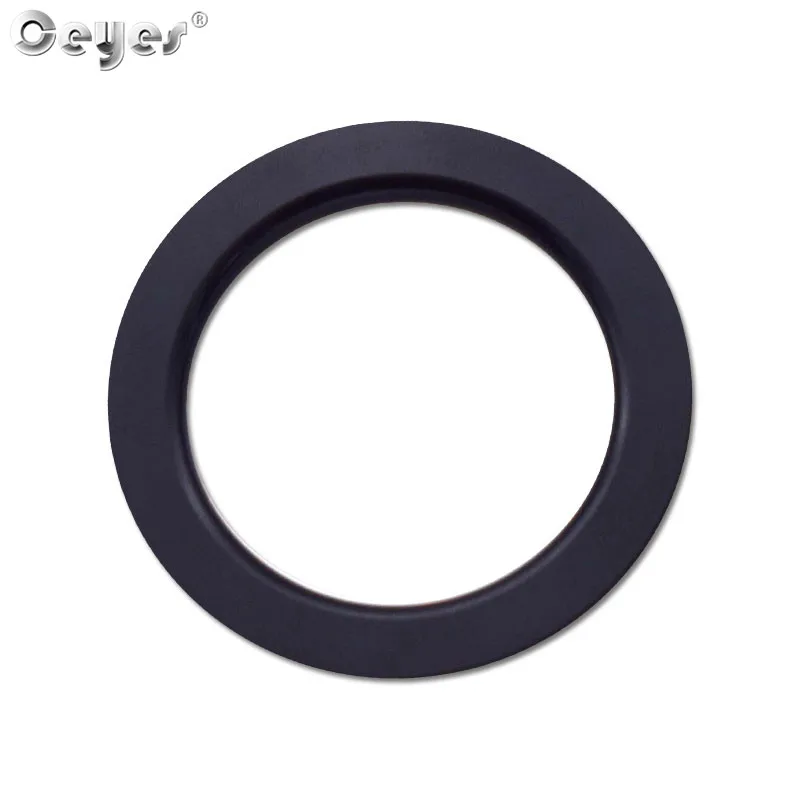 Black ring cover Ceyes автомобильный Стайлинг для Honda Civic Fit Accord Dio Jazz Авто Кнопка запуска и остановки двигателя кольцо Чехлы наклейки аксессуары для интерьера - Цвет: Black ring cover