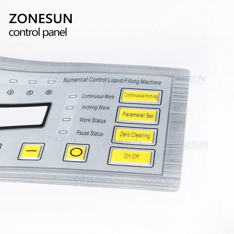Панель дисплея ZONESUN для устройства розлива жидкости|Запчасти кухонных комбайнов|