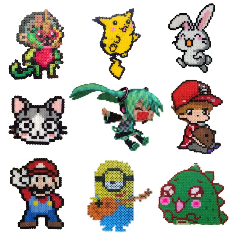 20 цветов коробка набор шариков Хама игрушки 2 5 мм Perler обучающие для детей Diy