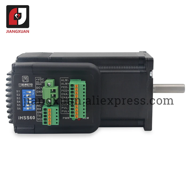 Встроенный шаговый двигатель с замкнутым контуром JMC iHSS60 36 30 NEMA24|Шаговый