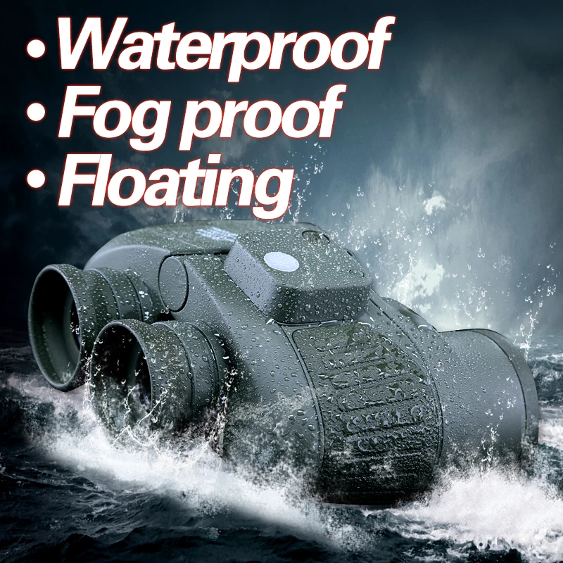 Водонепроницаемый телескоп с компасом USCAMEL 10X5 0 Военный бинокль для охоты