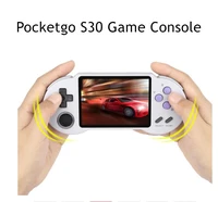 new 3 5 inch pocketgo s30 retro game console ips portable video handheld game player for psp md fc 3d gaming consoles kids gifts
